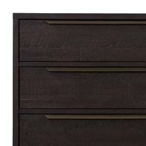Wyeth 6 Drawer Dresser-Dark Carbon