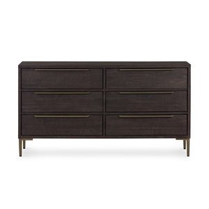 Wyeth 6 Drawer Dresser-Dark Carbon