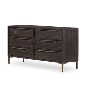 Wyeth 6 Drawer Dresser-Dark Carbon