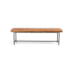 Gabine Accent Bench-Brandy