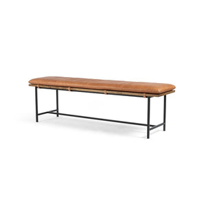 Gabine Accent Bench-Brandy