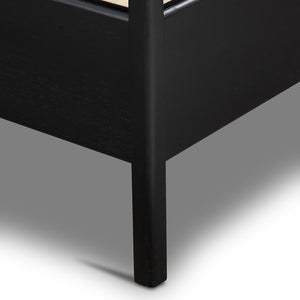 Rosedale Bed-Ebony Oak- King