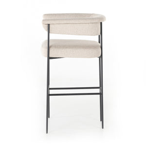 CARRIE STOOL-LIGHT CAMEL-BAR