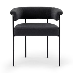Carrie Dining Chair-Fiqa Boucle Slate