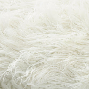 Charlotte Bench-Mongolian Cream Fur