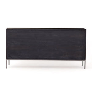 Trey 7 Drawer Dresser-Black Wash Poplar