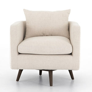 Kaya Swivel Chair-Clover Beige
