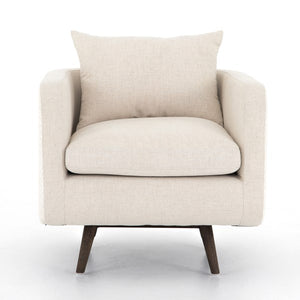 Kaya Swivel Chair-Clover Beige