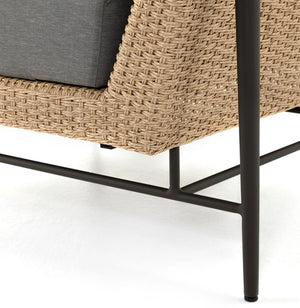 Cavan Outdoor Chair-Faux Hyacinth