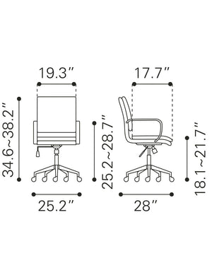 Partner Office Chair Black