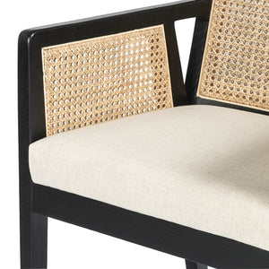 Antonia Stool-Brushed Ebony-Counter