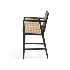 Antonia Stool-Brushed Ebony-Counter