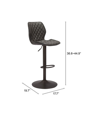 Seth Bar Chair Vintage Gray