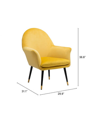 Alexandria Accent Chair Yellow