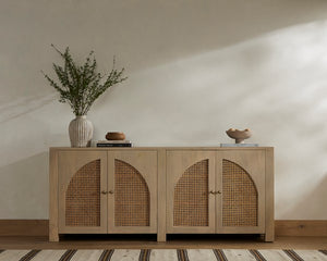 Tilda Sideboard-Natural Circle Cane
