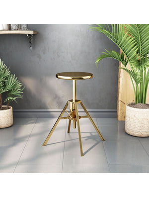 Mercy Stool Brass Antique