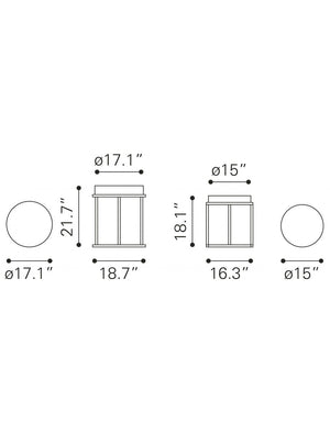 Tank Nesting Tables