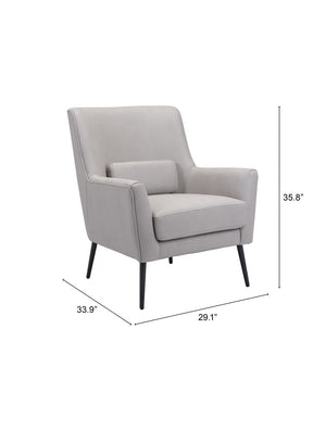 Ontario Accent Chair Gray