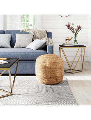 Lillian Ottoman Natural