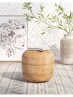 Lillian Ottoman Natural