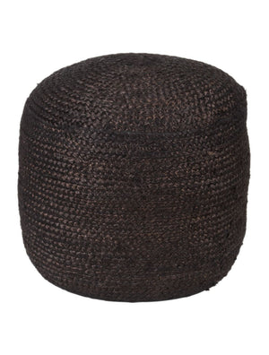 Lillian Ottoman Black