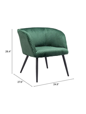 Papillion Accent Chair Green