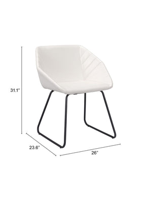Miguel Dining Chair White