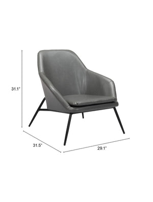 Manuel Accent Chair Gray