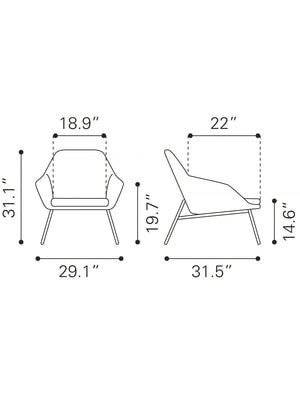 Manuel Accent Chair Beige