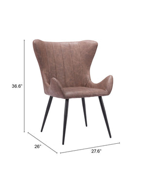 Alejandro Dining Chair Vintage Brown