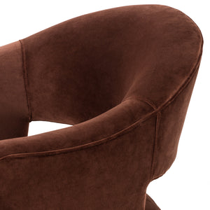 Adara Desk Chair-Surrey Auburn