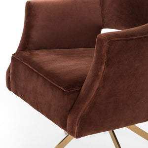 Adara Desk Chair-Surrey Auburn