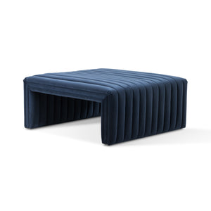 AUGUSTINE 36" OTTOMAN-SAPPHIRE NAVY