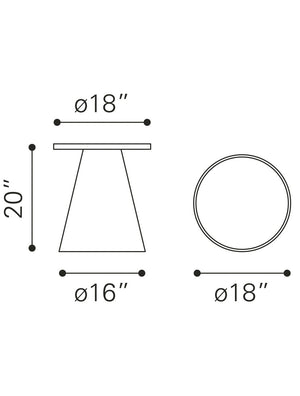 Fusion Side Table