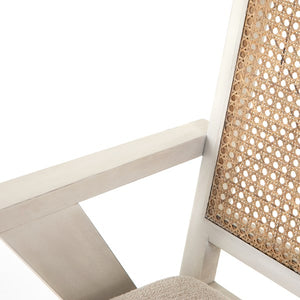 Flora Dining Chair-Distressed Cream