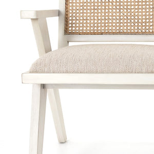 Flora Dining Chair-Distressed Cream