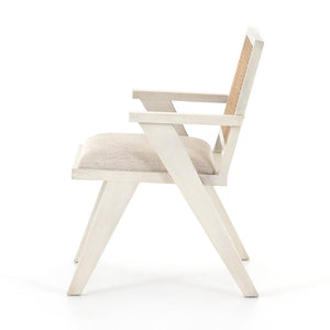 Flora Dining Chair-Distressed Cream