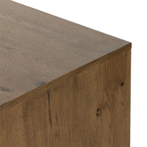 Eaton 9 Drawer Dresser-Amber Oak Resin
