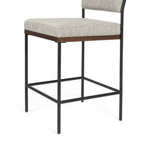 Benton Stool-Savile Flannel-Counter