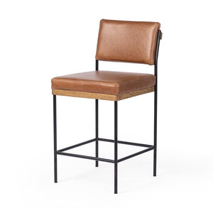 Benton Stool-Sonoma Chestnut-Counter