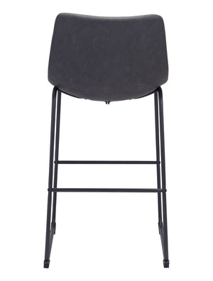 Smart Bar Chair (Set of 2) Charcoal