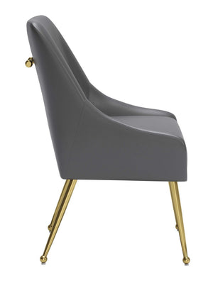 Madelaine Dining Chair Gray
