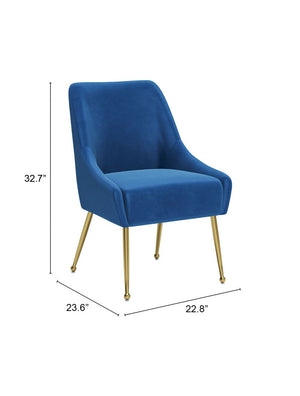 Madelaine Dining Chair Navy