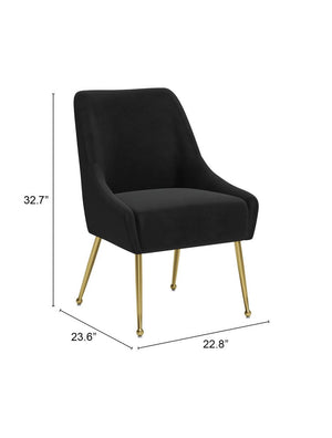 Madelaine Dining Chair Black