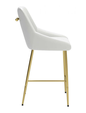 Madelaine Counter Chair White