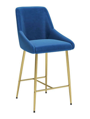 Madelaine Counter Chair Navy