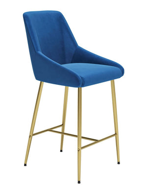 Madelaine Counter Chair Navy