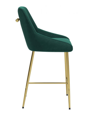 Madelaine Counter Chair Green