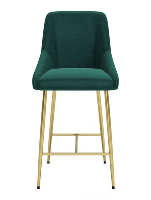 Madelaine Counter Chair Green