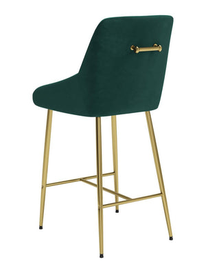 Madelaine Counter Chair Green